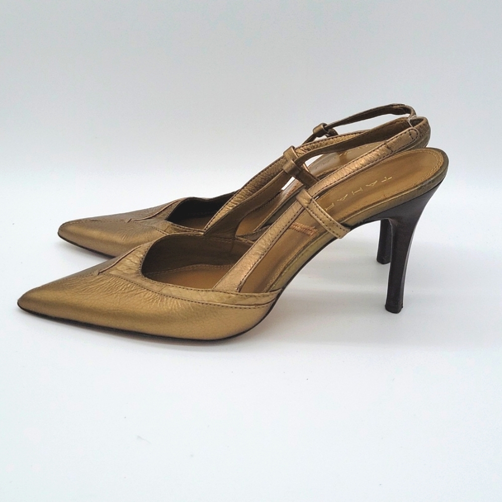 Tahari Harley Heel Sandle Sz 8M - Picture 4 of 8
